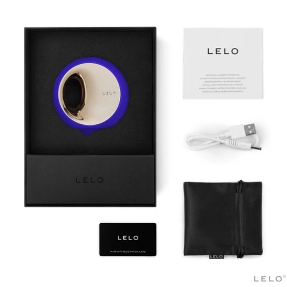 LELO ORA 3 - ORÁLSEX STIMULÁTOR ÉS CSIKLÓVIBRÁTOR - KÉK