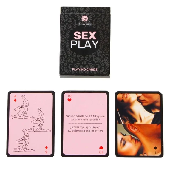 SECRETPLAY SZEX  JÁTÉK KÁRTYÁK FR / PT