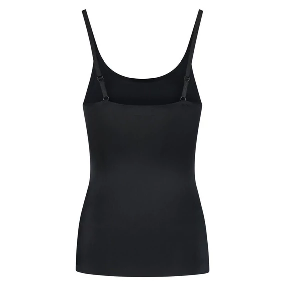 BYE BRA INVISIBLE SINGLET LIGHT CONTROL TOP - S - FEKETE