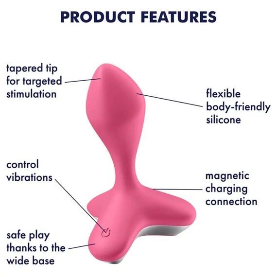 SATISFYER GAME CHANGER DUGÓ VIBRÁTOR - RÓZSASZÍN