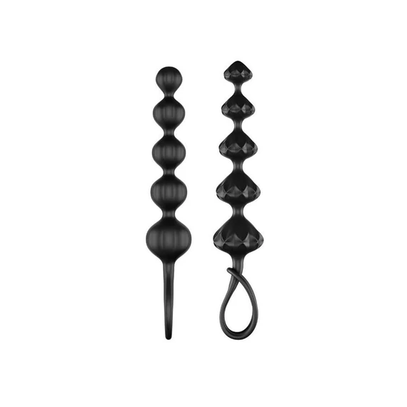 SATISFYER LOVE BEADS - FEKETE