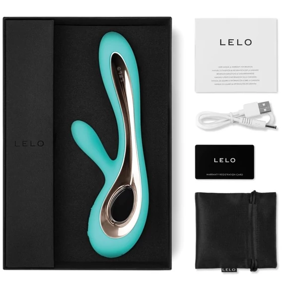 LELO SORAYA 2 AKKUS,VÍZÁLLÓ CSIKLÓKAROS VIBRÁTOR - AQUA