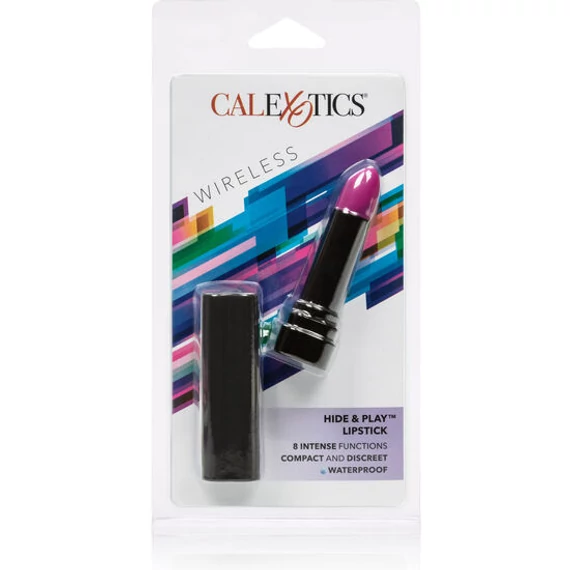 CALEX HIDE & PLAY LIPSTICK - RÚZS VIBRÁTOR -  LILA