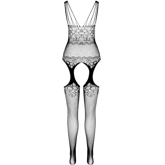 PASSION - ECO KOLLEKCIÓ BODYSTOCKING ECO BS004 FEKETE