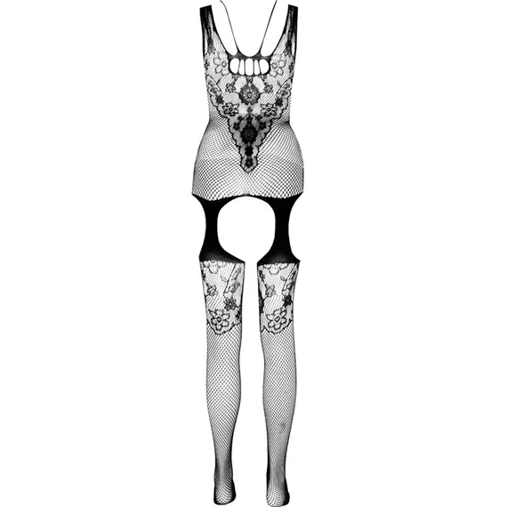 PASSION - ECO KOLLEKCIÓ BODYSTOCKING ECO BS011 FEHÉR