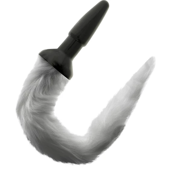 DARKNESS TAIL BUTT SZILIKON ANÁL DUGÓ - SZÜRKE