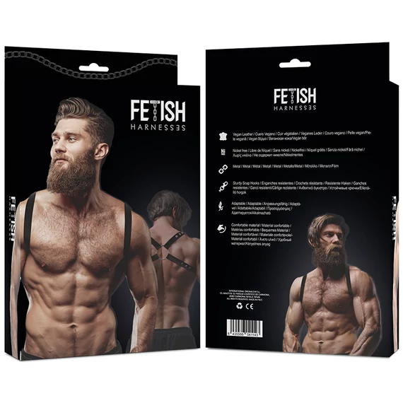 FETISH SUBMISSIVE ATTITUDE - ECO BŐR HÁTSÓ HEVEDER HÁM FÉRFIAK