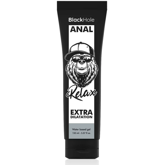 BLACK HOLE VÍZBÁZISÚ BÁZISÚ ANÁLIS TÁGÍTÓ ÉS RELAXÁLÓ SÍKOSÍTÓ 150 ML