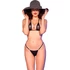 Kép 2/4 - CHILIROSE - CR 4840 MICRO BIKINI Fekete S/M