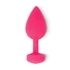 Kép 1/5 - FUNTOYS GPLUG ANÁLIS VIBRÁTOR ÚJRATÖLTHETŐ KICSI VAGY RÓZSASZÍN NEON 3CM