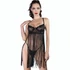 Kép 1/3 - CHILIROSE - CR 4496 BABYDOLL FEKETE S/M