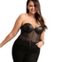 Kép 3/4 - SUBBLIME - FEKETE LÁNCOS HARISNYATARTÓ BODY, L/XL